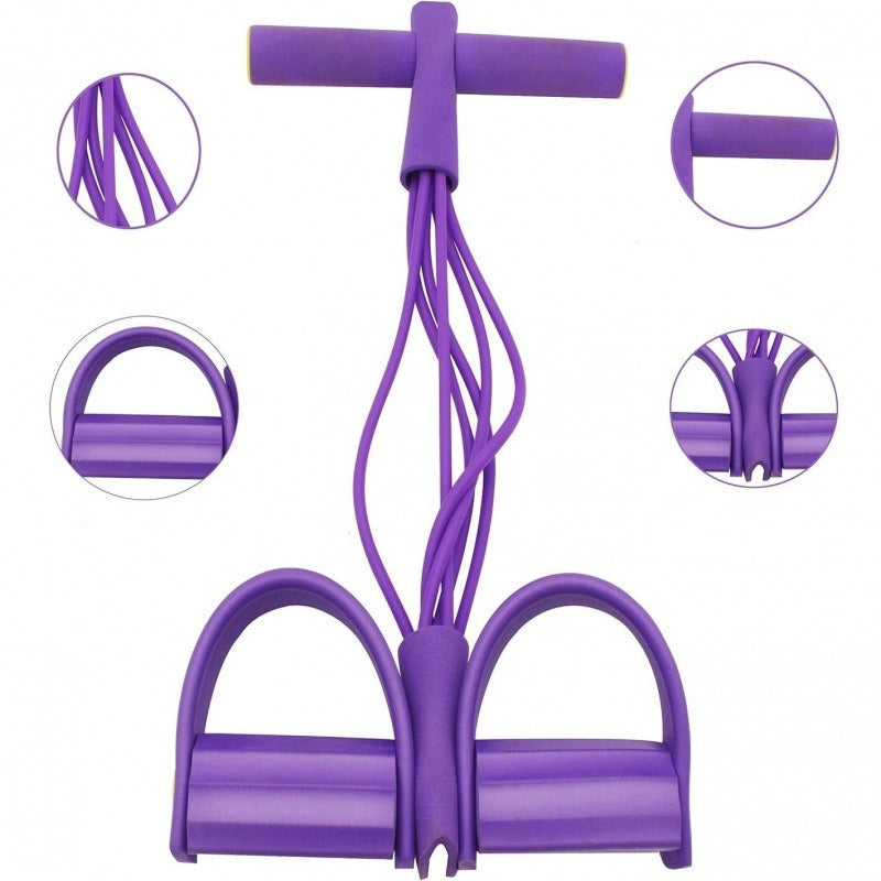 Foot Pedal Resistance Trainer Exercise Device