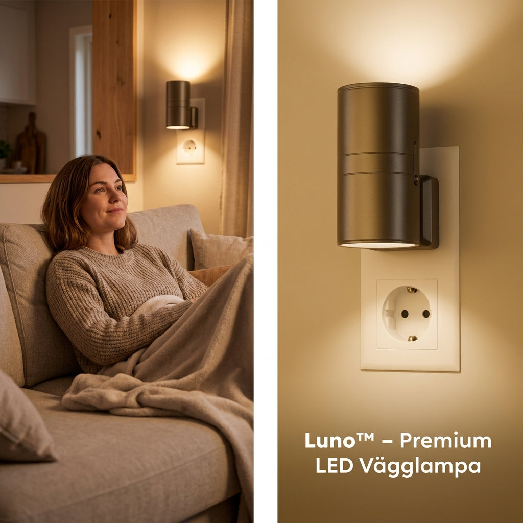 Luno™ – Premium LED Vägglampa