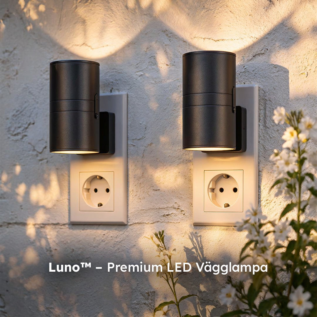 Luno™ – Premium LED Vägglampa