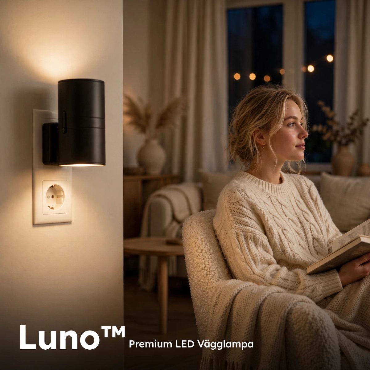 Luno™ – Premium LED Vägglampa