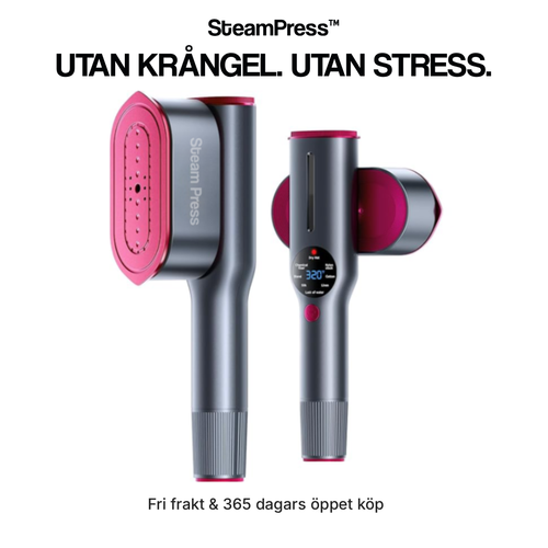 SteamPress™  – Nästa generations strykjärn